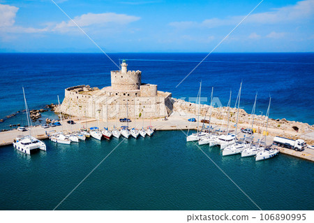 Saint Nicholas Fort, Rhodes island Saint Nicholas Fort, Rhodes island 106890995