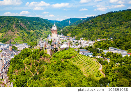 Reichsburg Castle in Cochem, Germany 106891088