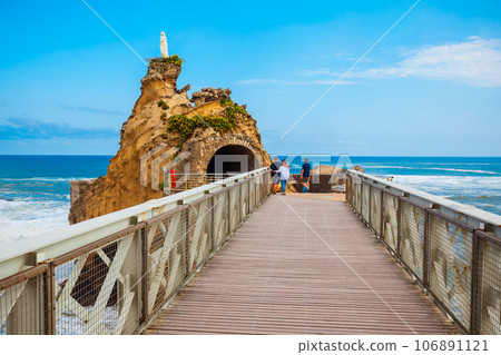 Virgin Rock in Biarritz, France 106891121