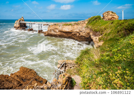 Virgin Rock in Biarritz, France 106891122