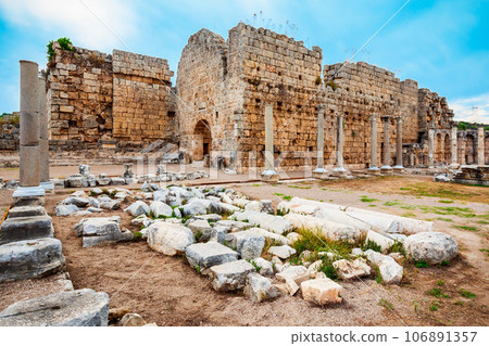 Perge ancient anatolian city, Antalya Perge ancient anatolian city, Antalya 106891357
