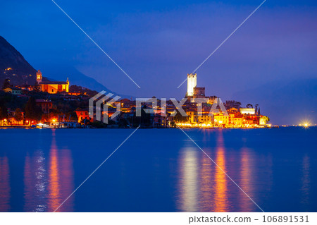 Malcesine town at Garda Lake 106891531