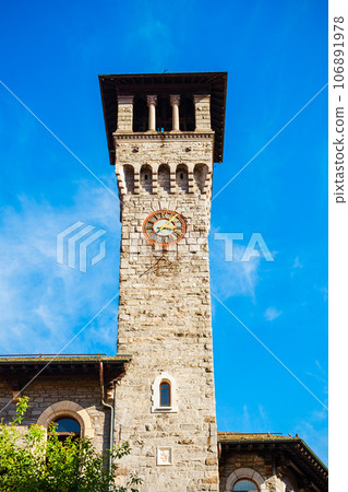 Palazzo Civico Municipio or Town Hall in Bellinzona city in Ticino canton of Switzerland 106891978