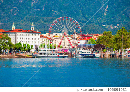 Locarno town on Lake Maggiore Locarno town on Lake Maggiore 106891981