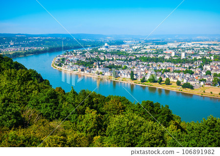 Koblenz city skyline in Germany Koblenz city skyline in Germany 106891982