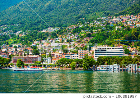 Locarno town on Lake Maggiore Locarno town on Lake Maggiore 106891987
