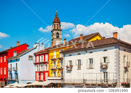 Ascona town near Locarno, Switzerland Ascona town near Locarno, Switzerland 106891990