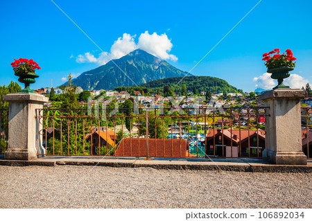 Public park in Spiez, Switzerland 106892034