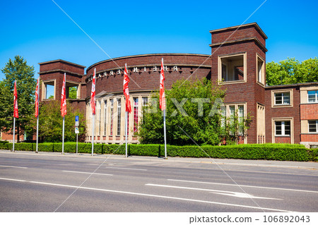 Rheinterrasse centre in Dusseldorf, Germany 106892043