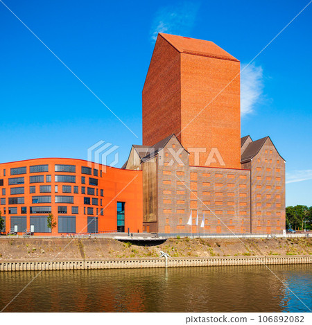 Duisburg city skyline in Germany 106892082