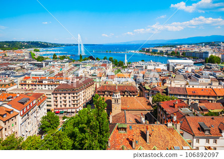 Geneva panoramic view in Switzerland Geneva panoramic view in Switzerland 106892097