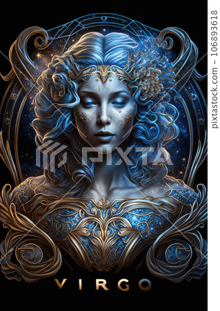 Virgo astrological sign Virgo astrological sign 106893618