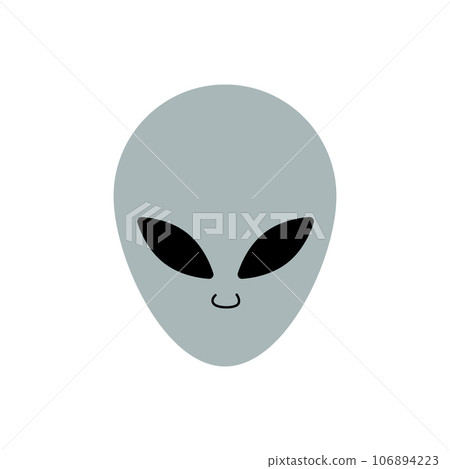 Alien. Funny alien, cartoon character. Vector illustration. Alien. Funny alien, cartoon character. Vector illustration. 106894223