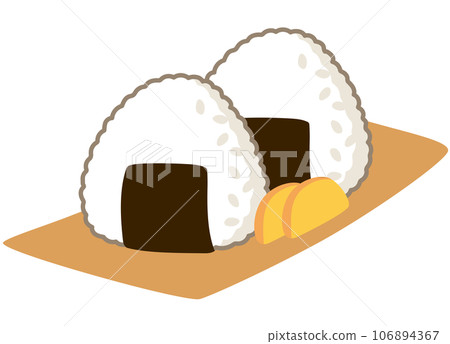 Onigiri lunch box 106894367