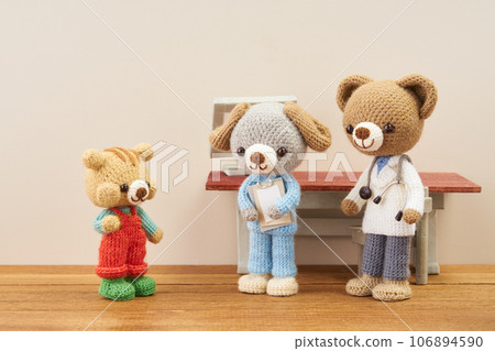 Animal amigurumi examination Animal amigurumi examination 106894590