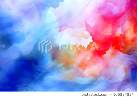Fantastic colorful texture background - Generative AI 106894834