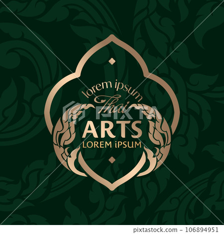 Concept of Thai Art vector designs Concept of Thai Art vector designs 106894951