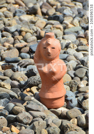埴輪（複製品）（岩宿博物館/岩宿遺址/群馬縣綠市） 106896538