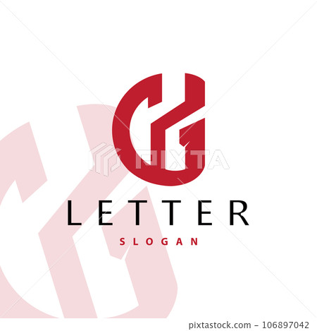 Minimal Initial GH Letter Logo, Modern And Luxury Icon Vector Template Element Minimal Initial GH Letter Logo, Modern And Luxury Icon Vector Template Element 106897042