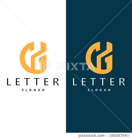 Minimal Initial GH Letter Logo, Modern And Luxury Icon Vector Template Element Minimal Initial GH Letter Logo, Modern And Luxury Icon Vector Template Element 106897043