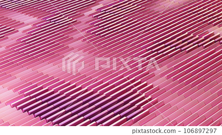 Background with abstract structure. 3d Rendering. CG art. 106897297