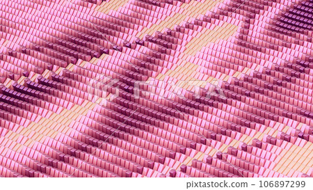 Abstract pattern. Background with multicolored blocks. CG art. Abstract pattern. Background with multicolored blocks. CG art. 106897299