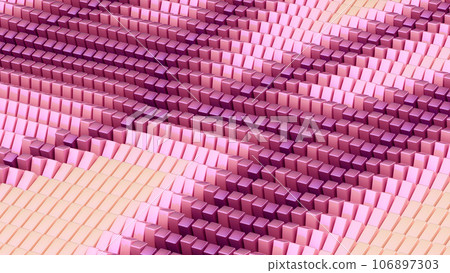 Abstract background with blocks angled in random order. Abstract background with blocks angled in random order. 106897303