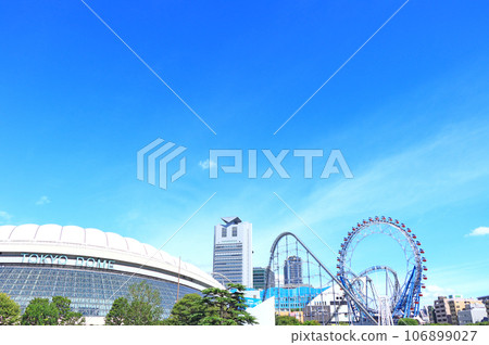 東京、東京巨蛋和東京巨蛋城景點的風景 106899027