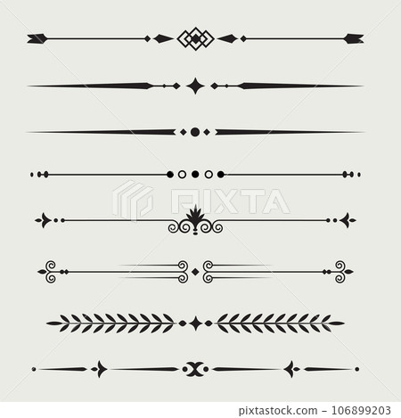 text divider ornament bundle 106899203