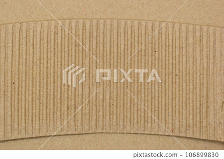 closeup brown paper cardboard on brown background 106899830