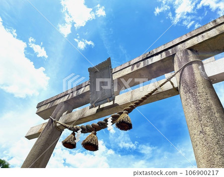Torii of Shibata Shrine in Fukui Prefecture 106900217