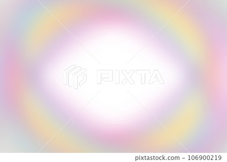 柔和的顏色抽象背景彩虹環 106900219