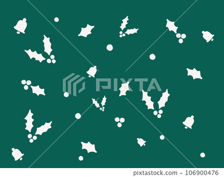 手繪聖誕圖案背景 106900476
