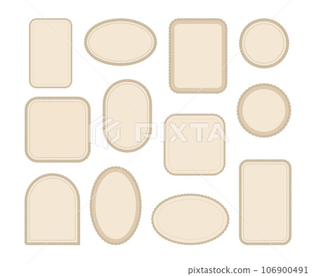 Vintage Beige Frame Collection. Emptu Frame labels for invitations, frames, menus and labels. Graphic design of the website, cafes, boutiques, invitations. Vintage Beige Frame Collection. Emptu Frame labels for invitations, frames, menus and labels. Graphic design of the website, cafes, boutiques, invitations. 106900491