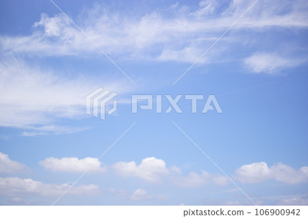 White clouds in blue sky White clouds in blue sky 106900942