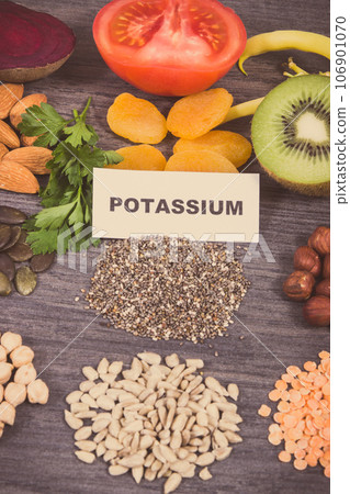 Various ingredients as source natural minerals, potassium, vitamin K and fiber Various ingredients as source natural minerals, potassium, vitamin K and fiber 106901070