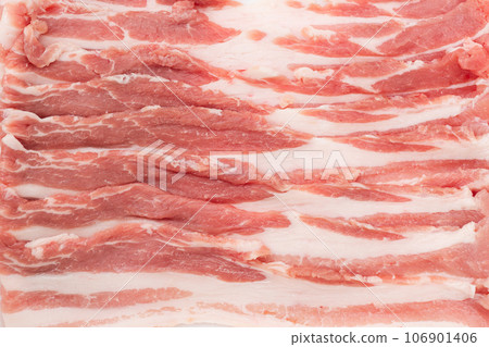 豬肉玫瑰肉片 豬肉玫瑰肉片 106901406