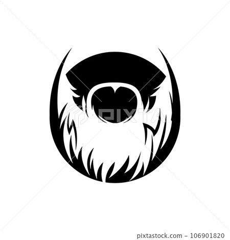 Beard Logo Design, Male Face Appearance Vector, For Babershop, Hair, Appearance, Brand Label 106901820