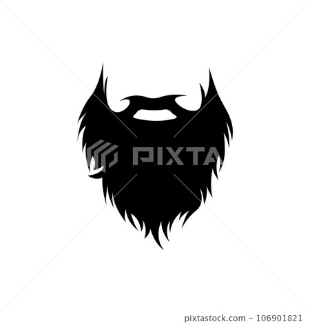 Beard Logo Design, Male Face Appearance Vector, For Babershop, Hair, Appearance, Brand Label Beard Logo Design, Male Face Appearance Vector, For Babershop, Hair, Appearance, Brand Label 106901821