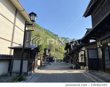 Kiso Town, Nagano Prefecture, Kiso Fukushima post town 106902483