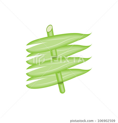 Bamboo Logo, Panda Food Green Plant Vector, Simple Minimalist Design, Illustration Element Template Bamboo Logo, Panda Food Green Plant Vector, Simple Minimalist Design, Illustration Element Template 106902509