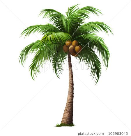 beach, travel, tropical, summer, sea, sand, water, relaxation, vacation, tourism, ocean, palm, chair, sky, holiday, folding, sun, nature, landscape, blue, coconut, island, paradise, coast, resort, 106903043
