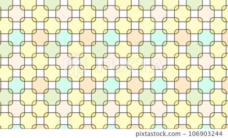 Yellow transparent geometric pattern 16:9 106903244