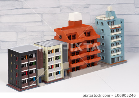 一排公寓的圖像 一排公寓的圖像 106903246