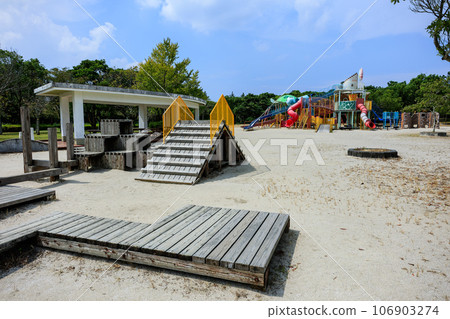 Fukiagehama Seaside Park Large complex play equipment 106903274