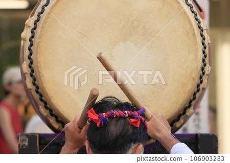 Festival drums Taiko Taiko Festival drums Taiko Taiko 106903283