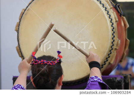 Festival drums Taiko Taiko Festival drums Taiko Taiko 106903284
