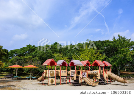 Fukiagehama Seaside Park playground equipment Fukiagehama Seaside Park playground equipment 106903398