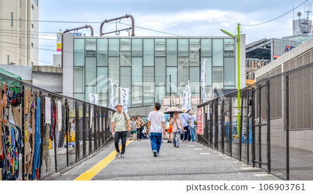 東京下北澤站世田谷的街景 東京下北澤站世田谷的街景 106903761
