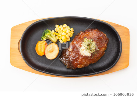 日式磨碎的漢堡牛排 106903936